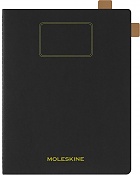 Zeszyt Moleskine Student Cahier XXL (21.6X27.9 cm) w Linie Czarny (Moleskine Student XXL Ruled Black Soft Cover) - 8056999276867